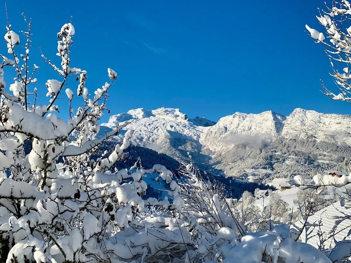 Logement 3 Etoiles Avec Vue Imprenable Sur Les Montagnes, Ski Bus Manigod Apartment