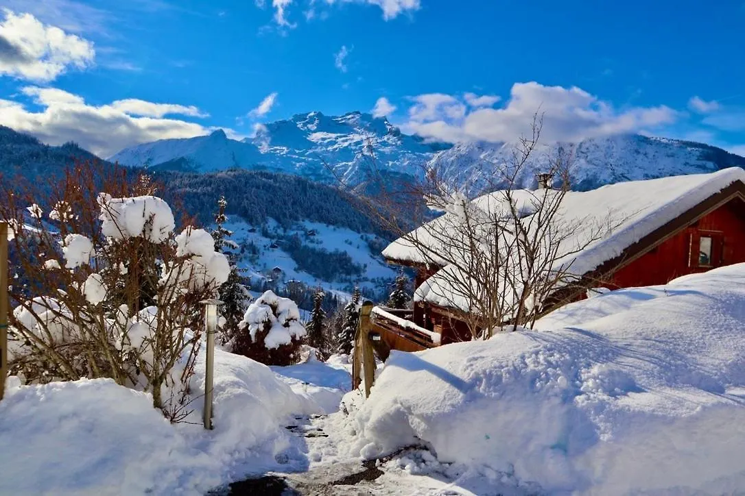 Logement 3 Etoiles Avec Vue Imprenable Sur Les Montagnes, Ski Bus Manigod Apartment