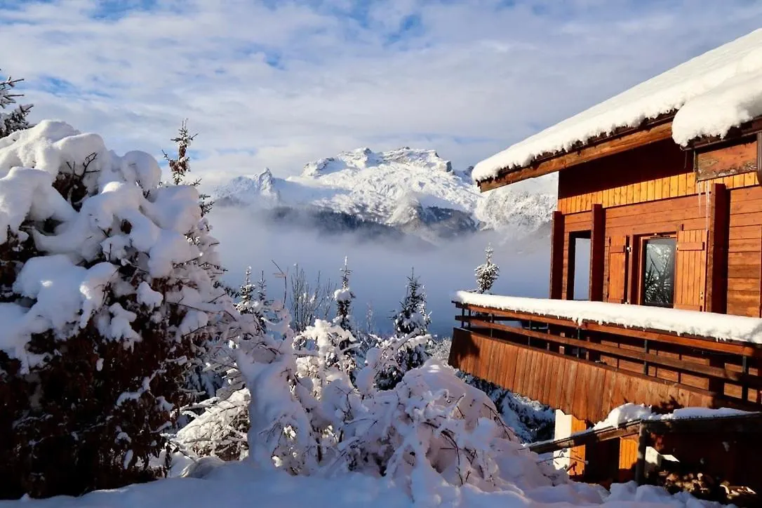 Apartment Logement 3 Etoiles Avec Vue Imprenable Sur Les Montagnes, Ski Bus Manigod France